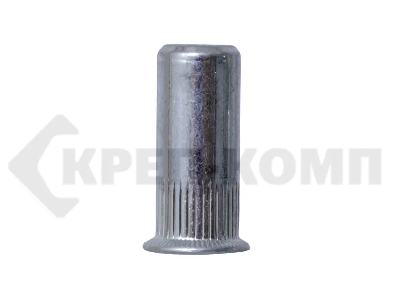 Заклепки резьбовые, плоский бортик, закрытые